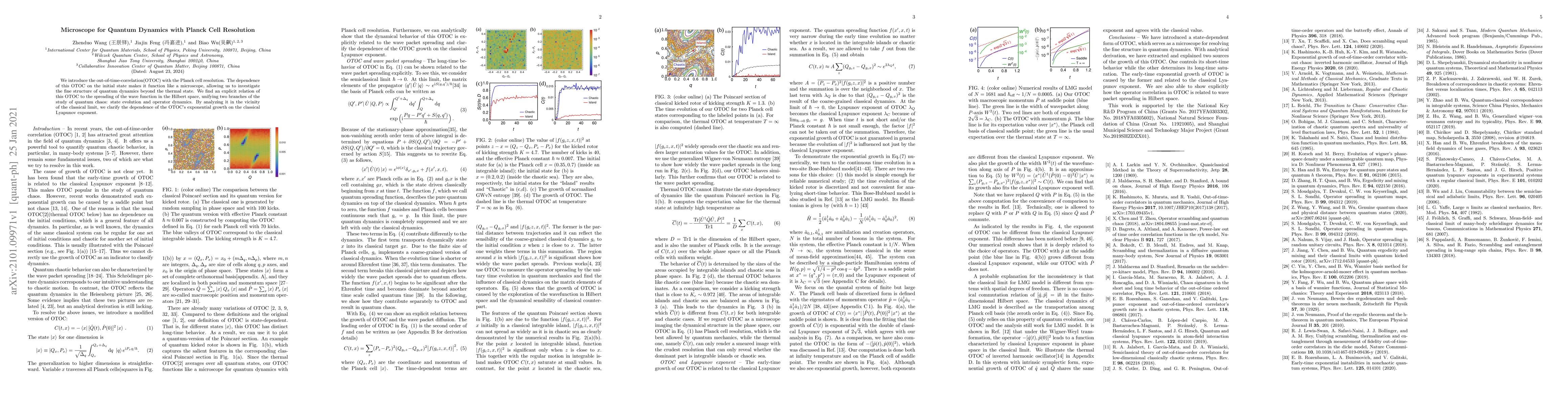 Thumbnail for Microscope for Quantum Dynamics with Planck Cell Resolution