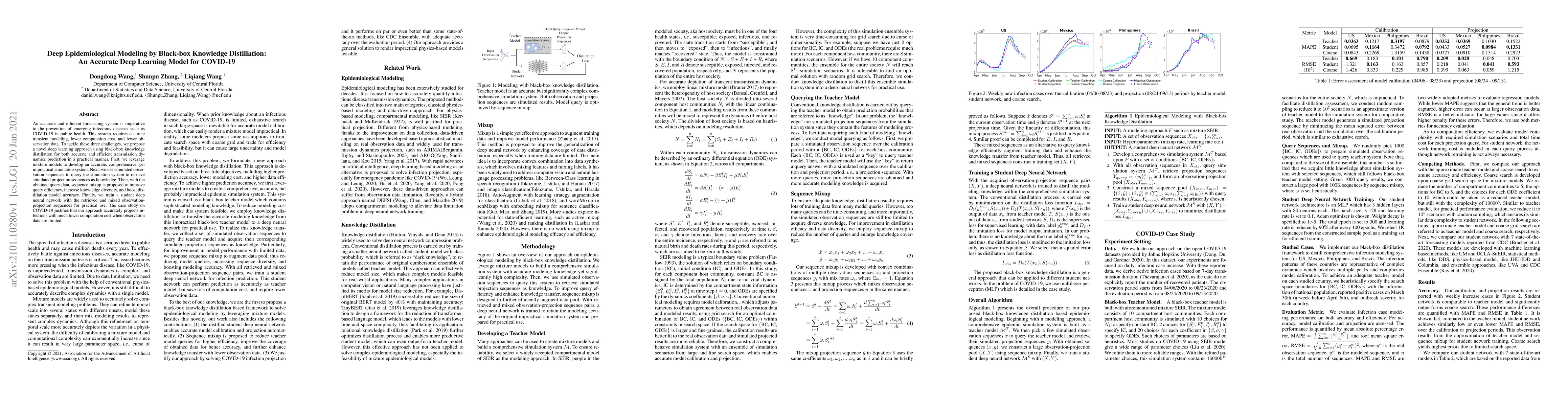 Thumbnail for Deep Epidemiological Modeling by Black-box Knowledge Distillation: An
  Accurate Deep Learning Model for COVID-19