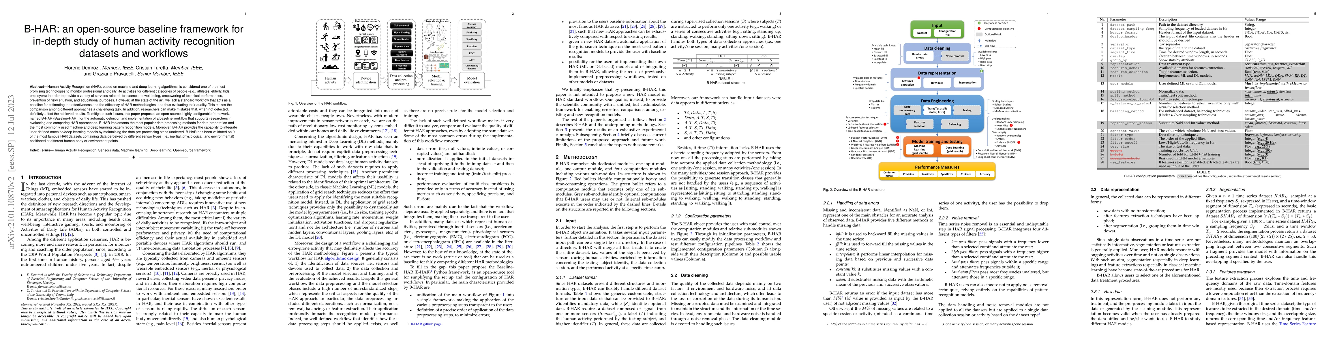 Thumbnail for B-HAR: an open-source baseline framework for in depth study of human
  activity recognition datasets and workflows