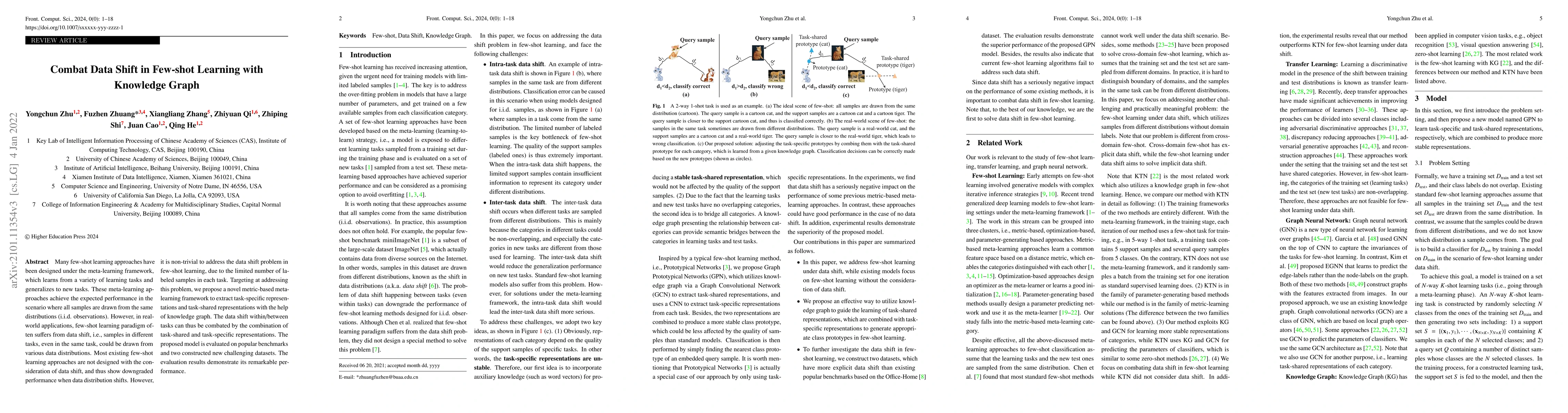 Thumbnail for Combat Data Shift in Few-shot Learning with Knowledge Graph