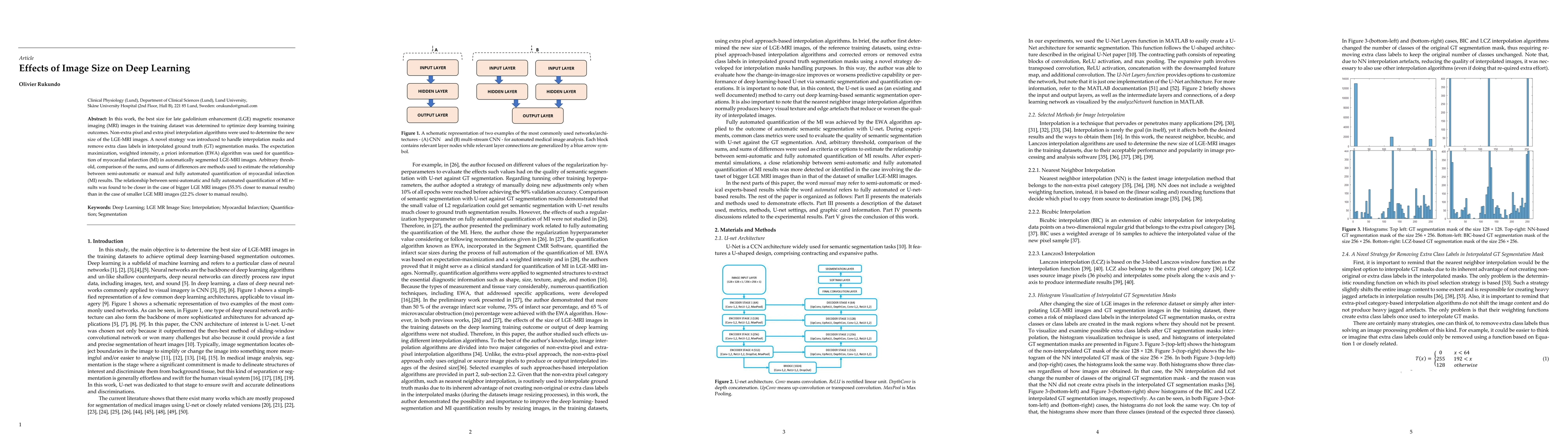Thumbnail for Effects of Image Size on Deep Learning