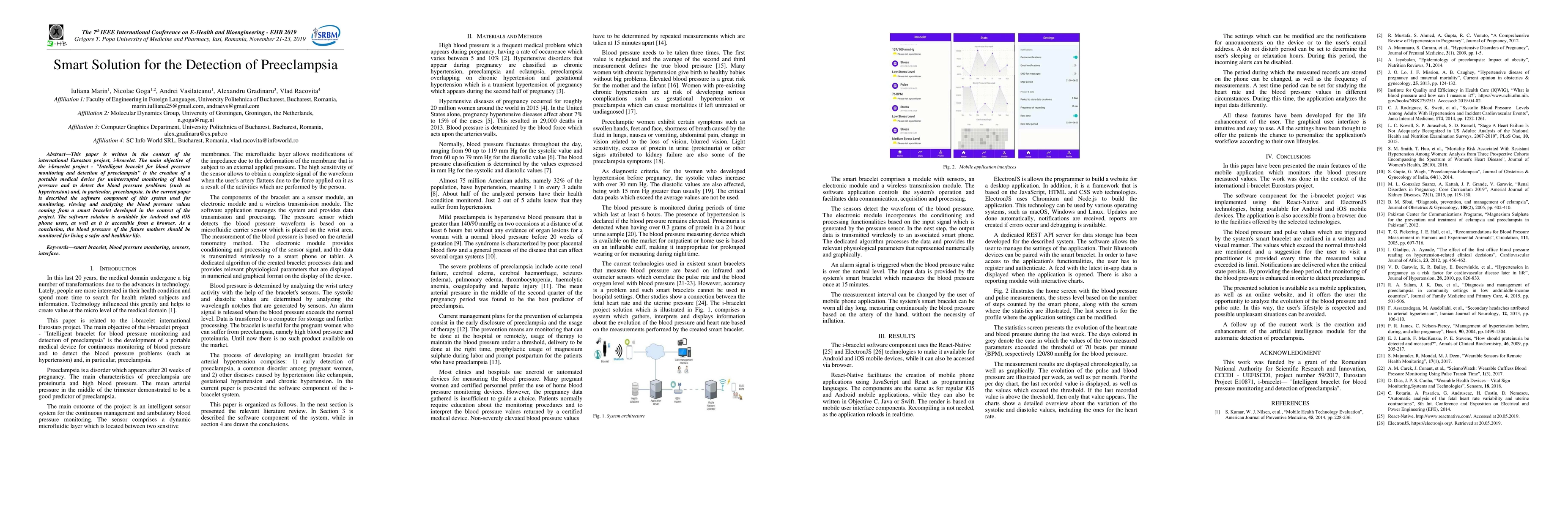 Thumbnail for Smart Solution for the Detection of Preeclampsia