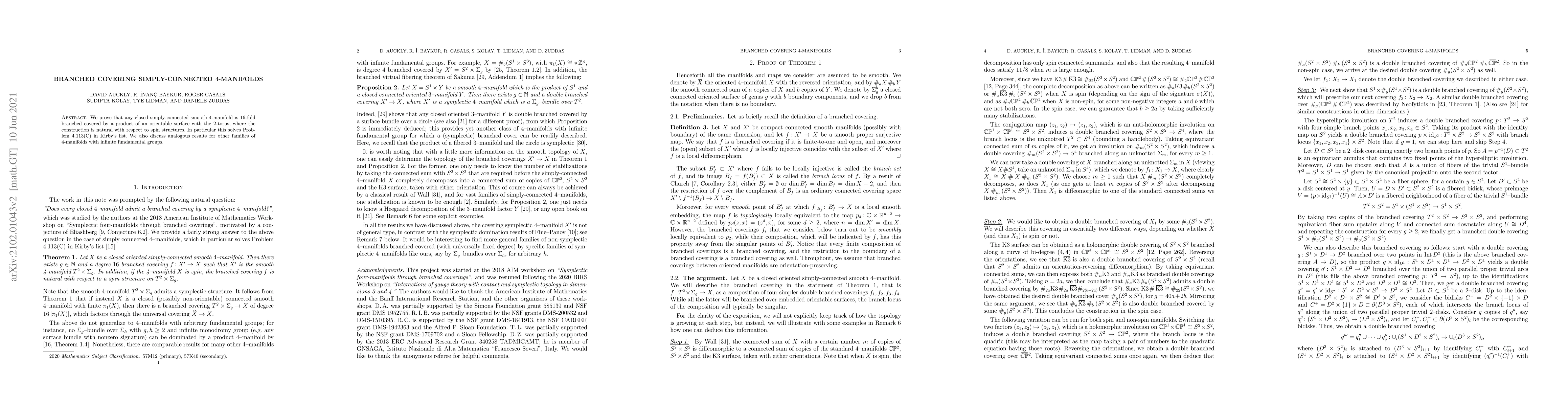 Thumbnail for Branched covering simply-connected 4-manifolds