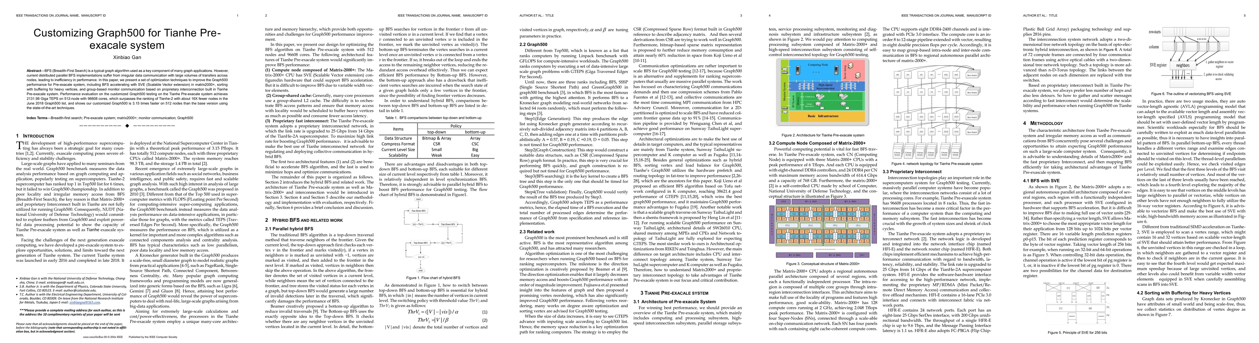 Thumbnail for Customizing Graph500 for Tianhe Pre-exacale system