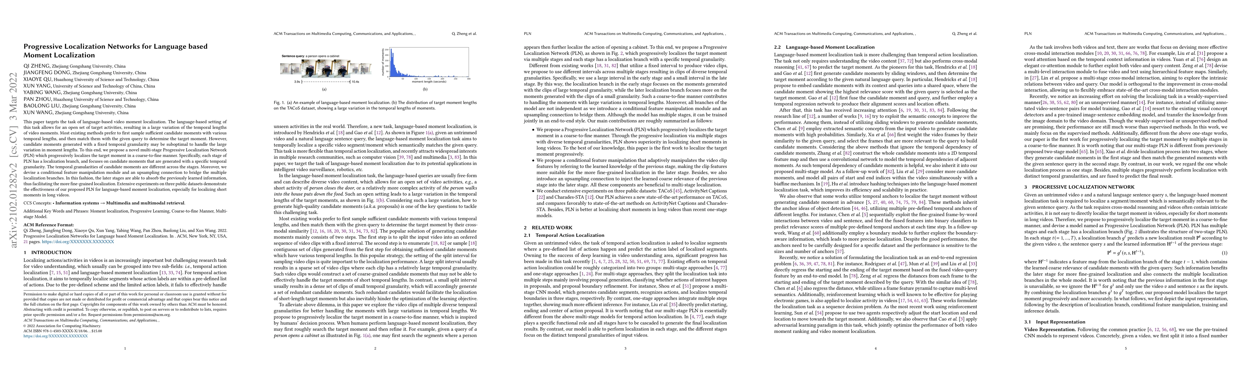Thumbnail for Progressive Localization Networks for Language-based Moment Localization