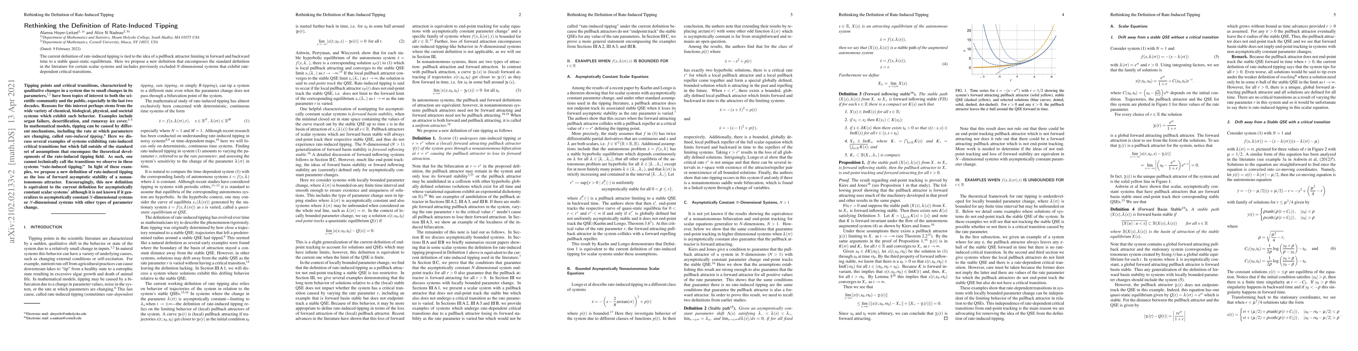 Thumbnail for Rethinking the Definition of Rate-Induced Tipping