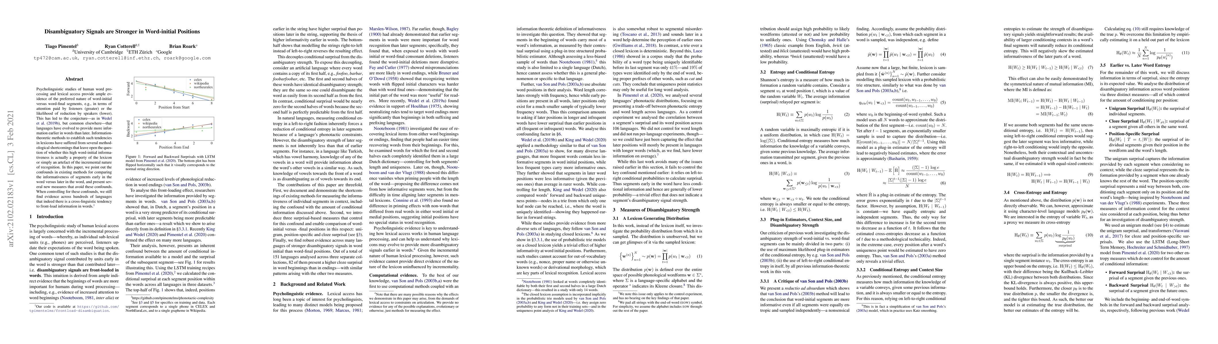 Thumbnail for Disambiguatory Signals are Stronger in Word-initial Positions
