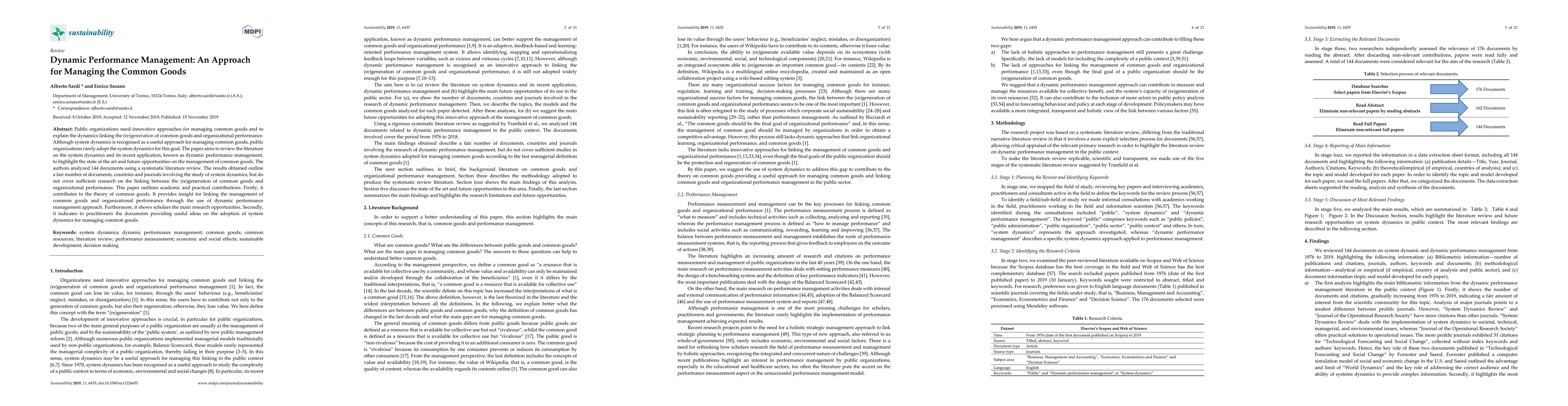 Thumbnail for Dynamic Performance Management: An Approach for Managing the Common
  Goods