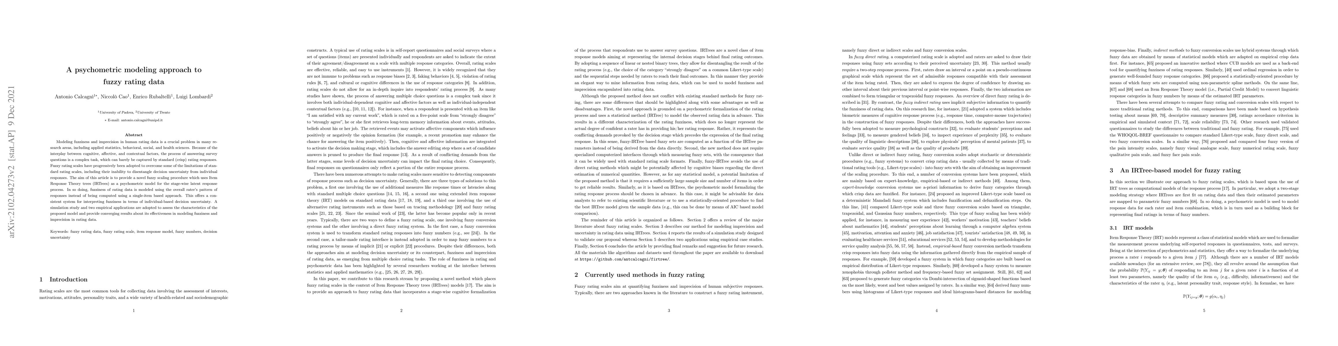 Thumbnail for A psychometric modeling approach to fuzzy rating data