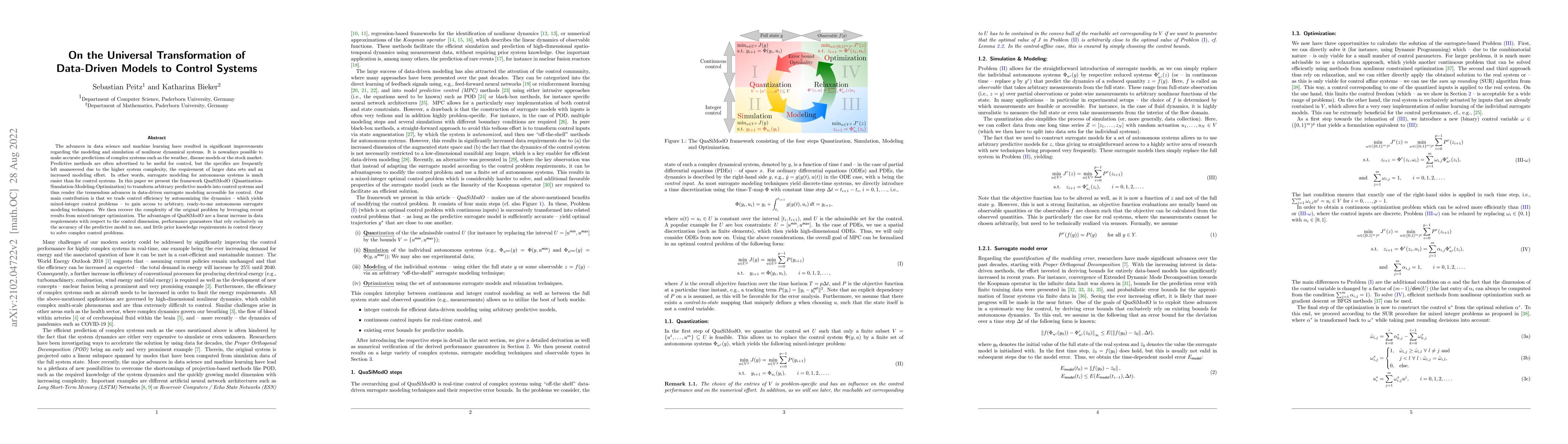 Thumbnail for On the Universal Transformation of Data-Driven Models to Control Systems