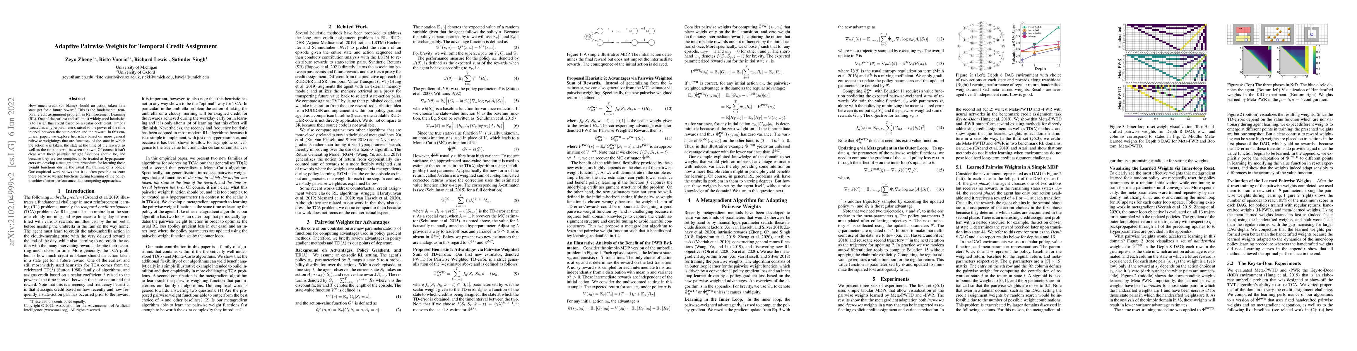 Thumbnail for Adaptive Pairwise Weights for Temporal Credit Assignment