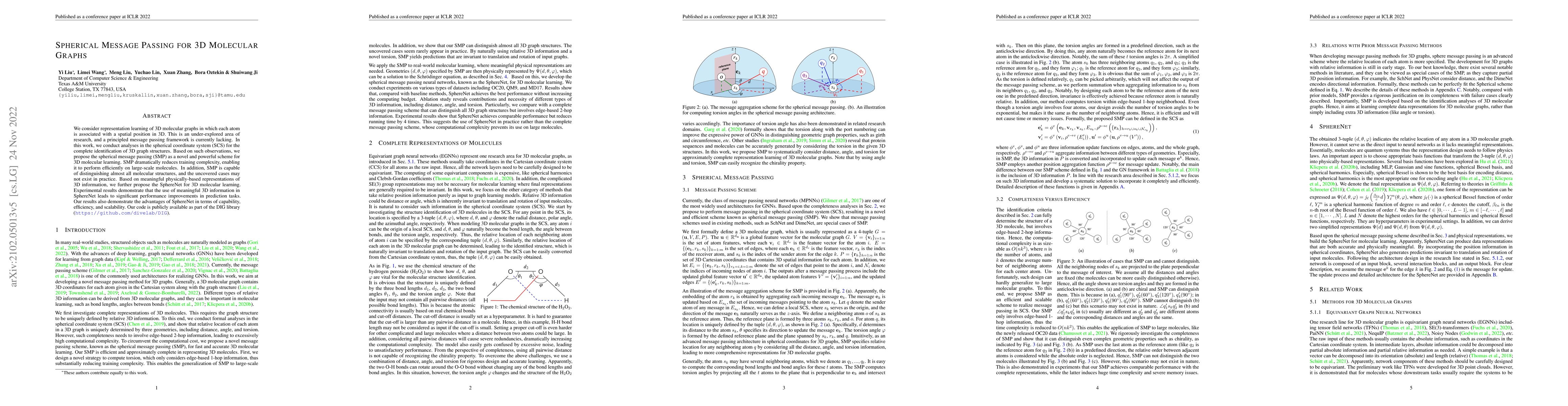 Thumbnail for Spherical Message Passing for 3D Graph Networks