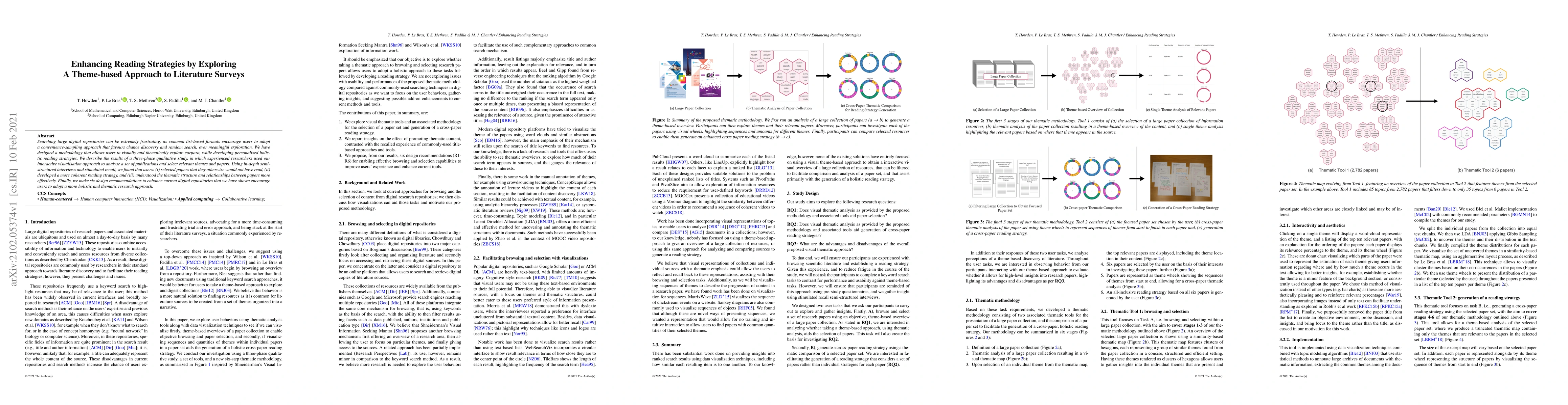 Thumbnail for Enhancing Reading Strategies by Exploring A Theme-based Approach to
  Literature Surveys