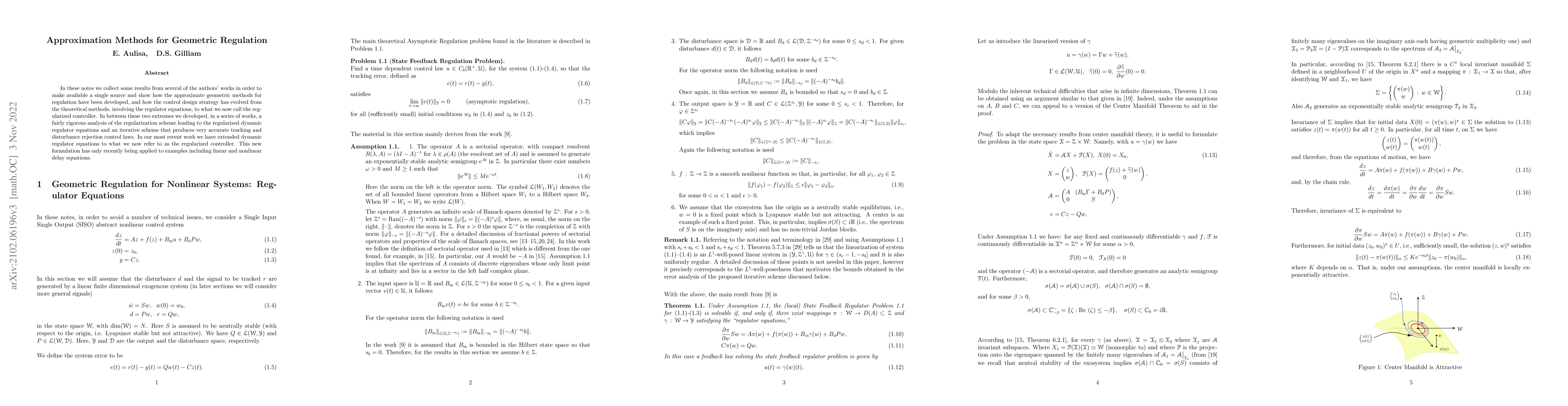Thumbnail for Approximation Methods for Geometric Regulation