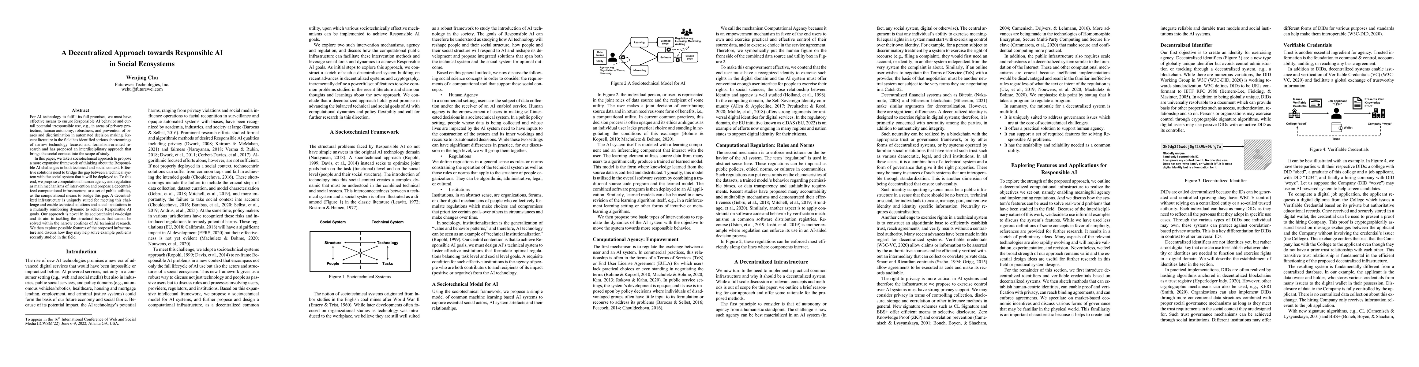 Thumbnail for A Decentralized Approach towards Responsible AI in Social Ecosystems