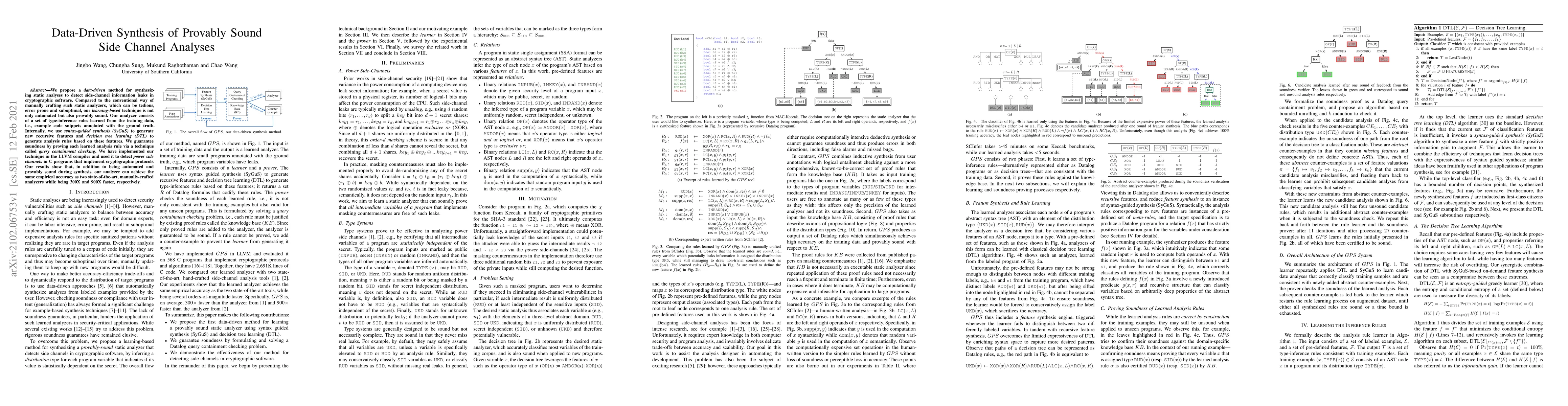 Thumbnail for Data-Driven Synthesis of Provably Sound Side Channel Analyses