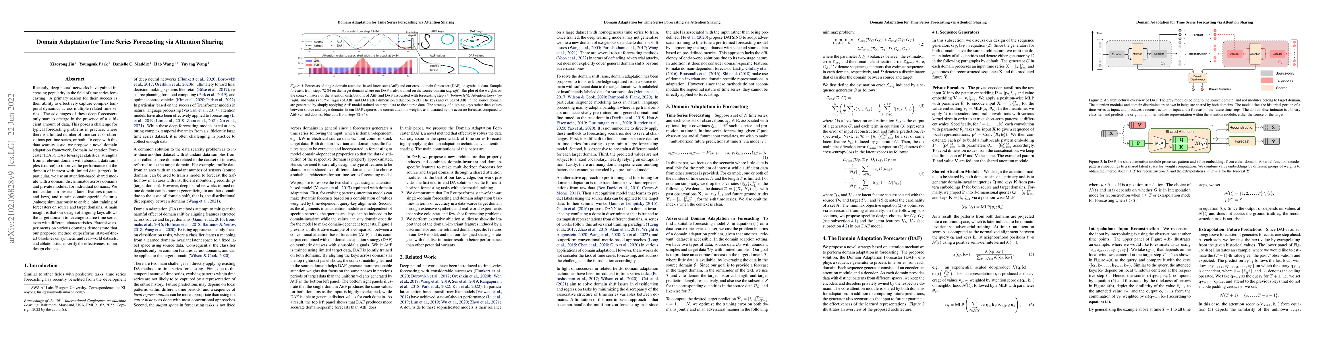 Thumbnail for Domain Adaptation for Time Series Forecasting via Attention Sharing