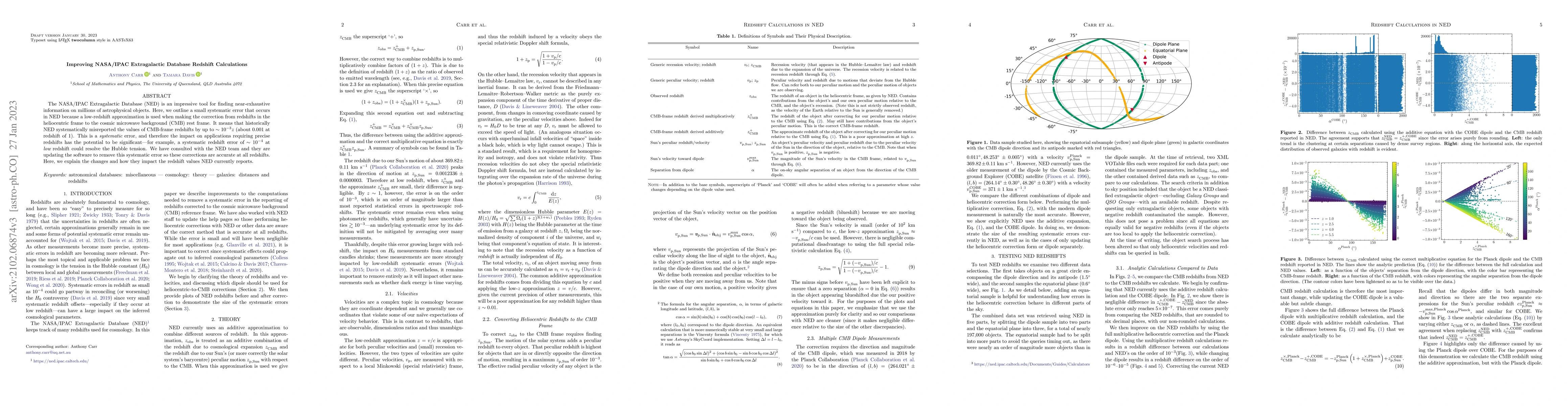 Thumbnail for Improving NASA/IPAC Extragalactic Database Redshift Calculations