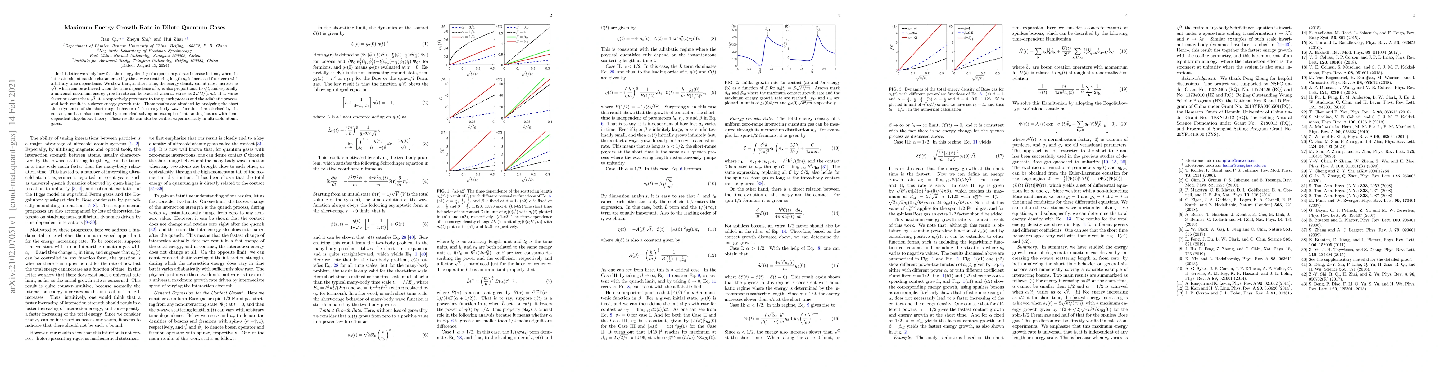 Thumbnail for Maximum Energy Growth Rate in Dilute Quantum Gases