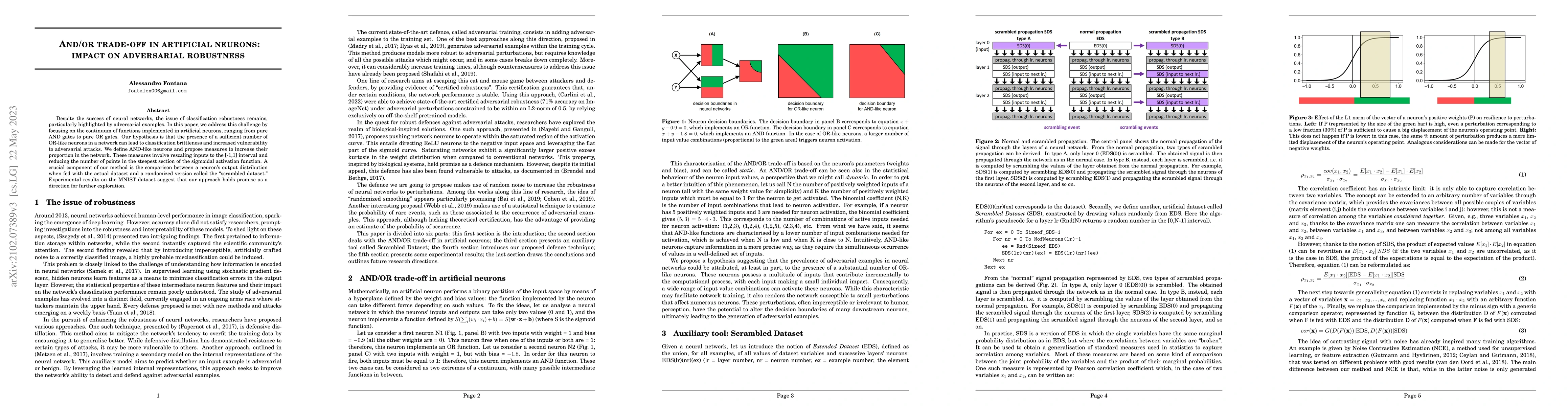 Thumbnail for And/or trade-off in artificial neurons: impact on adversarial robustness