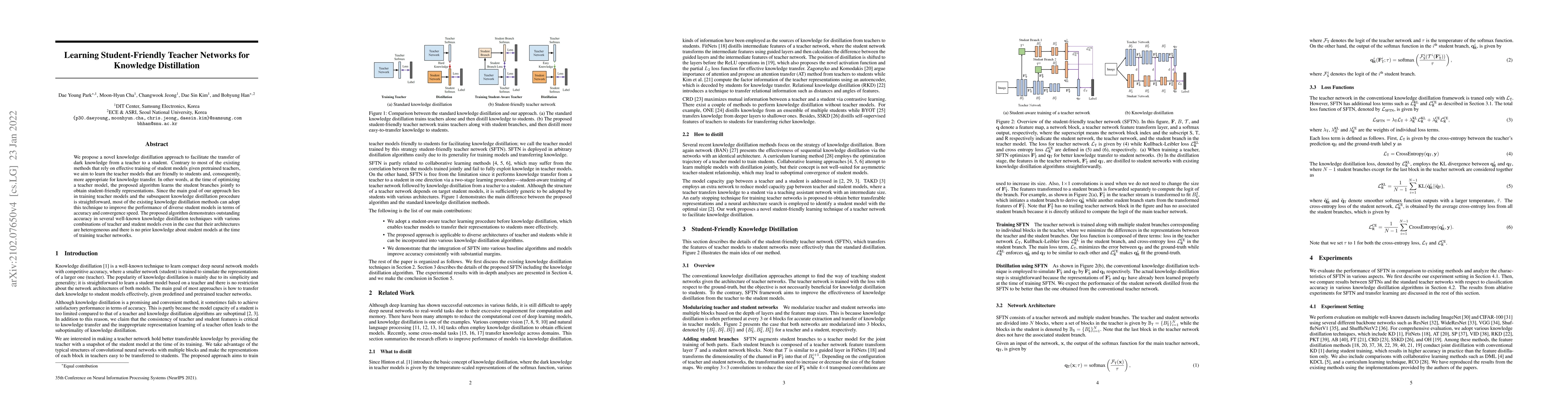 Thumbnail for Learning Student-Friendly Teacher Networks for Knowledge Distillation