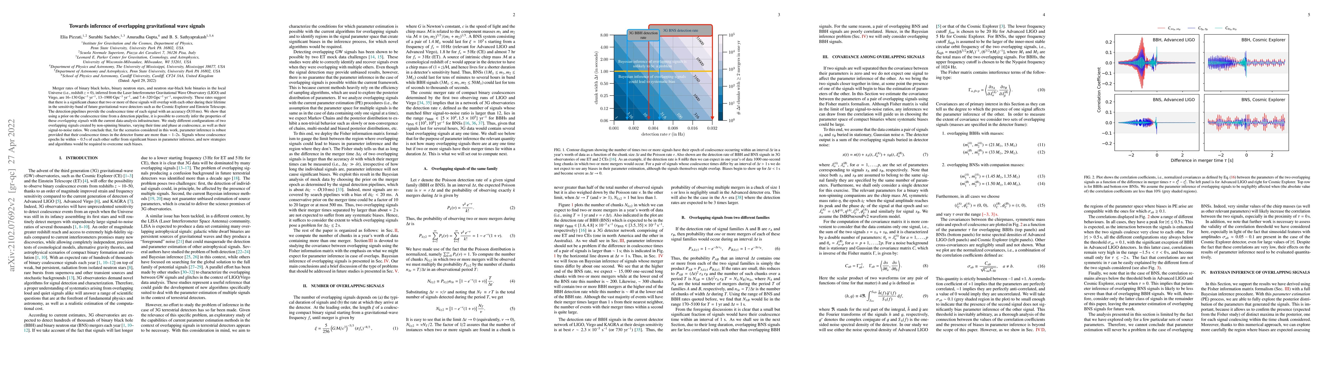 Thumbnail for Towards inference of overlapping gravitational wave signals