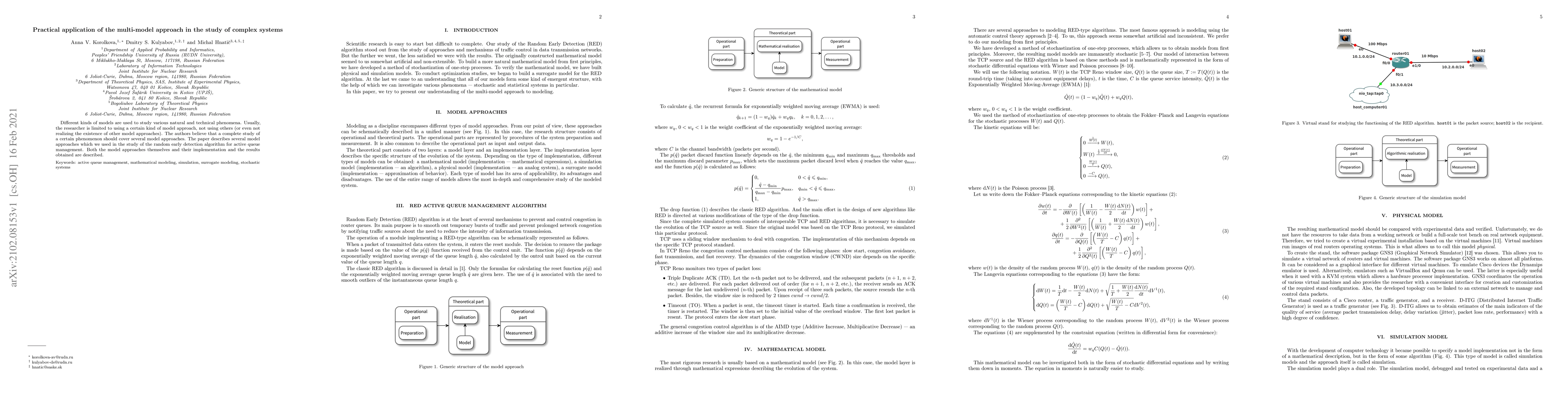 Thumbnail for Practical application of the multi-model approach in the study of
  complex systems