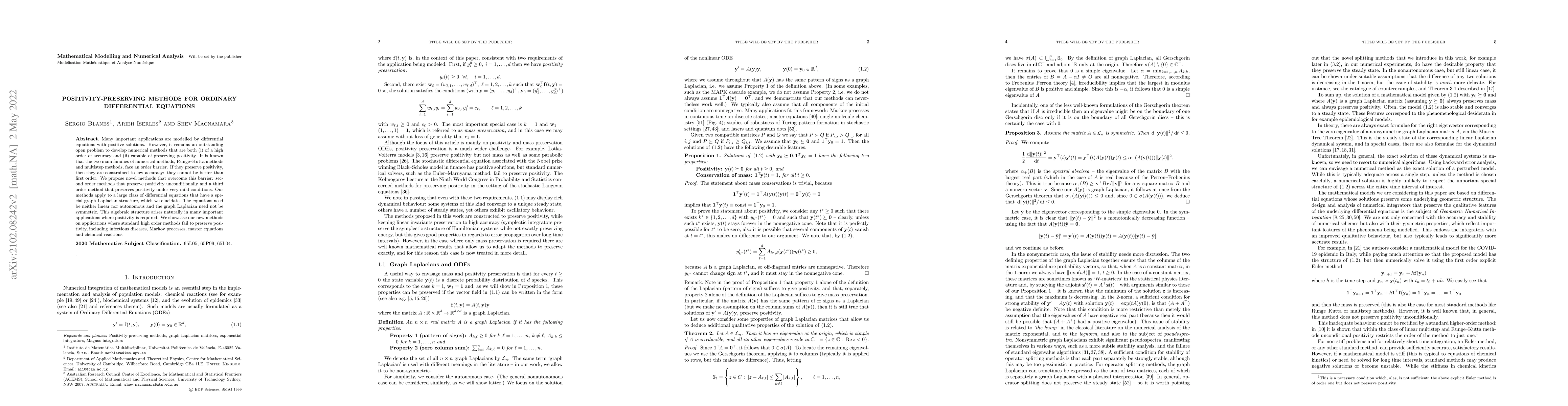 Thumbnail for Positivity-preserving methods for population models