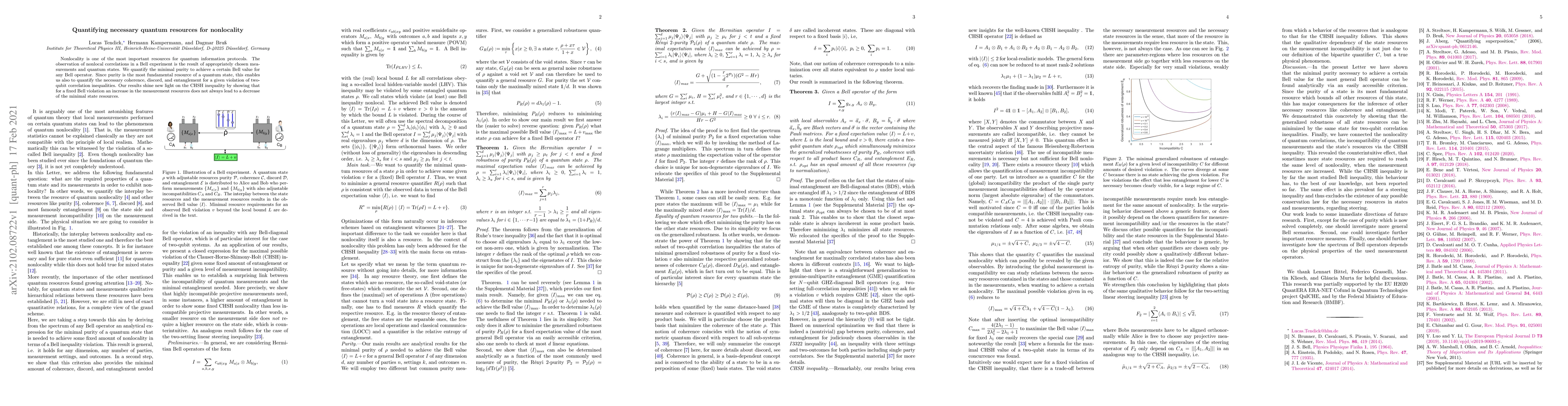 Thumbnail for Quantifying necessary quantum resources for nonlocality