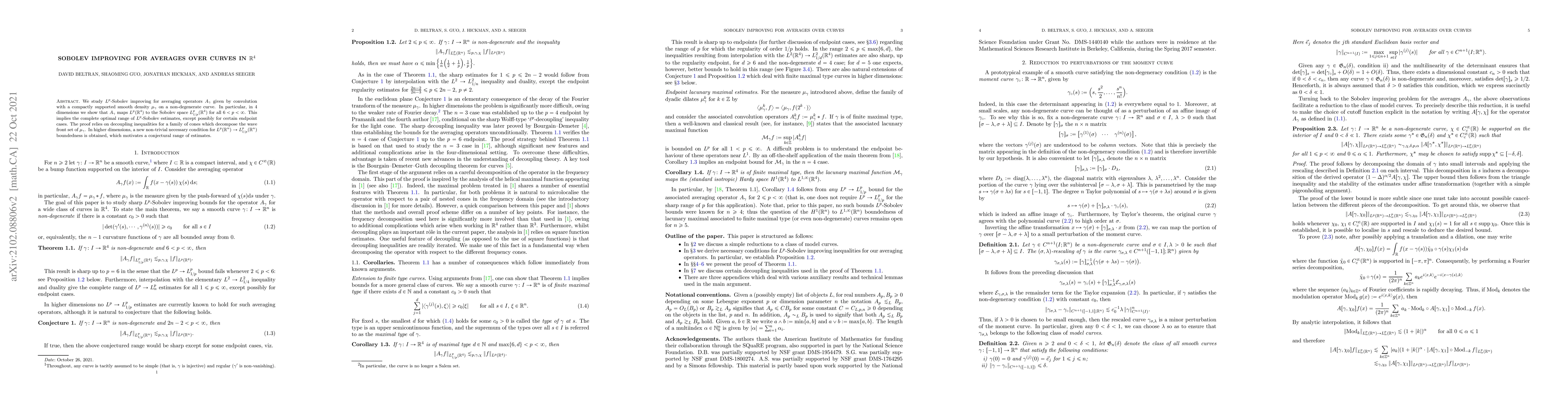 Thumbnail for Sobolev improving for averages over curves in $\mathbf{R^4}$