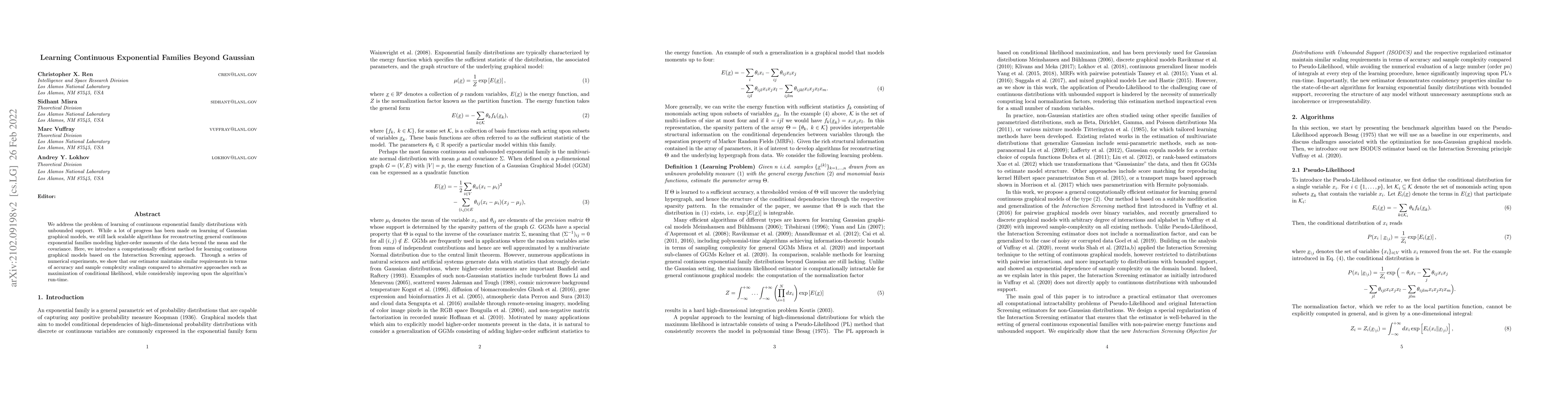 Thumbnail for Learning Continuous Exponential Families Beyond Gaussian