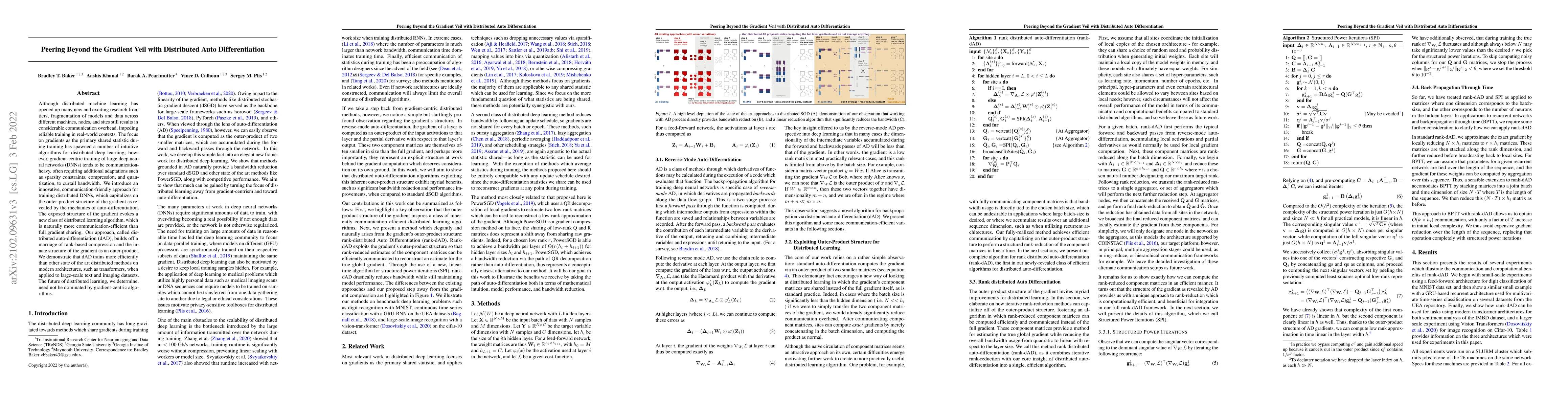 Thumbnail for Peering Beyond the Gradient Veil with Distributed Auto Differentiation