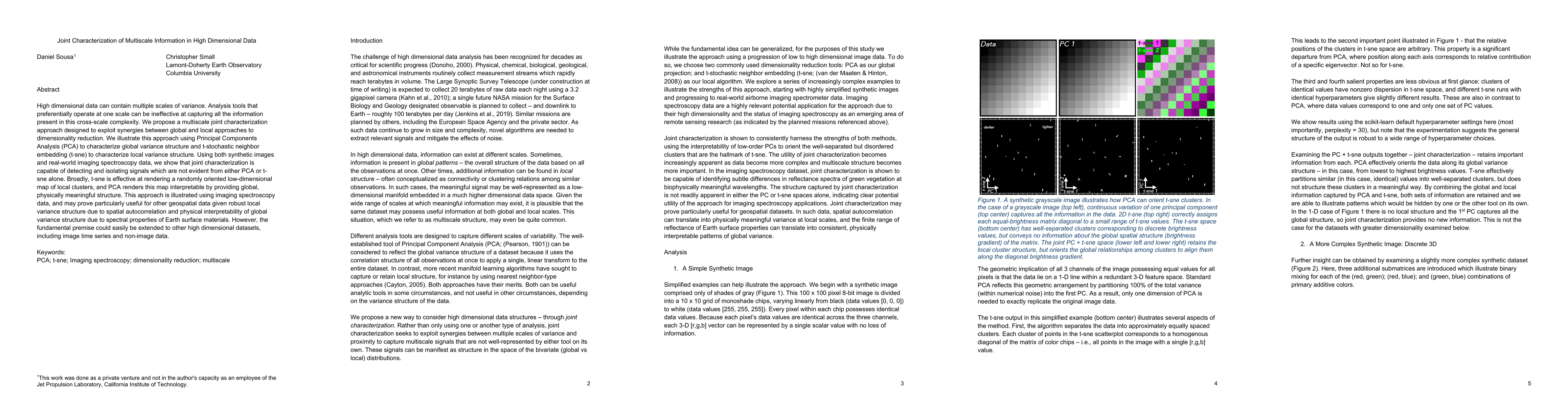 Thumbnail for Joint Characterization of Multiscale Information in High Dimensional
  Data
