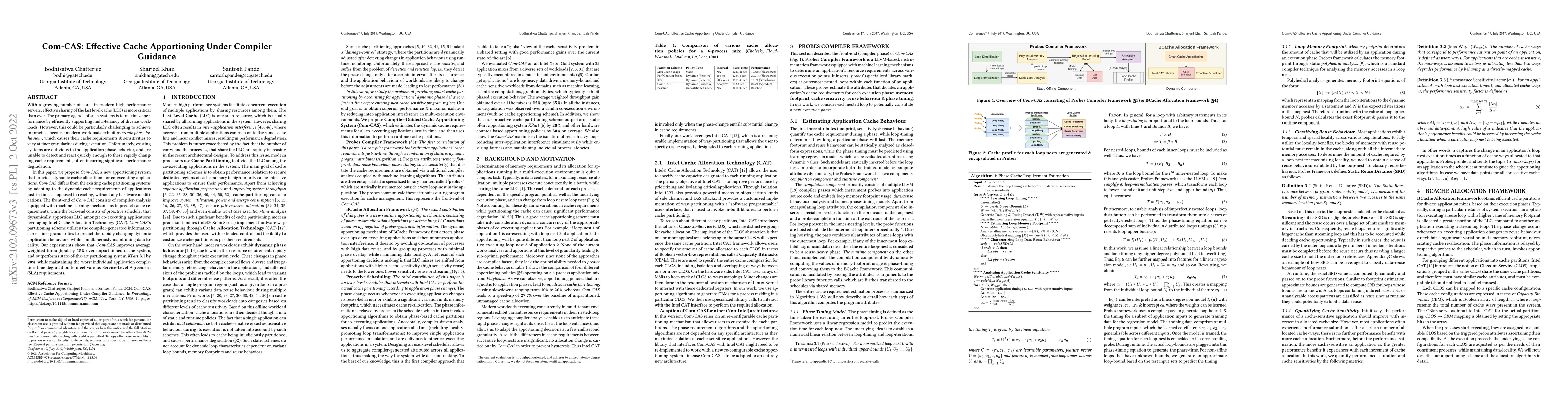 Thumbnail for Effective Cache Apportioning for Performance Isolation Under Compiler
  Guidance