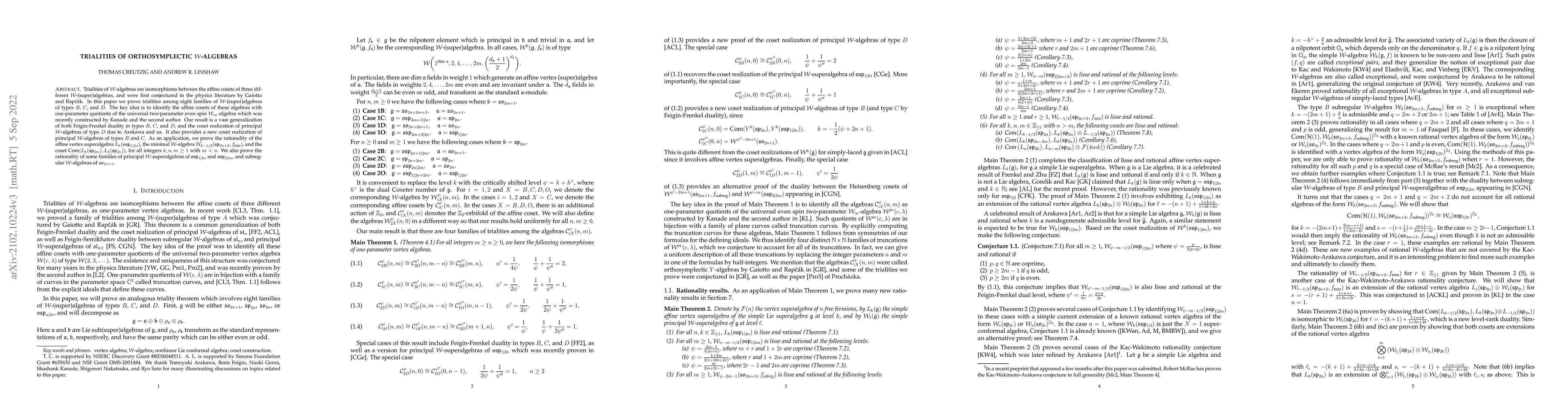 Thumbnail for Trialities of orthosymplectic $\mathcal{W}$-algebras