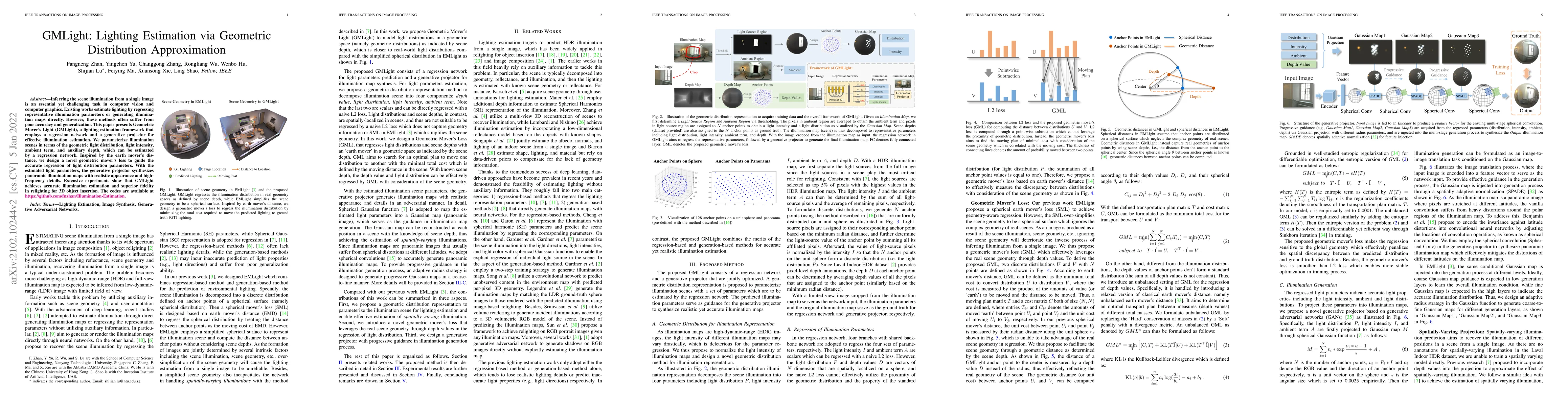 Thumbnail for GMLight: Lighting Estimation via Geometric Distribution Approximation