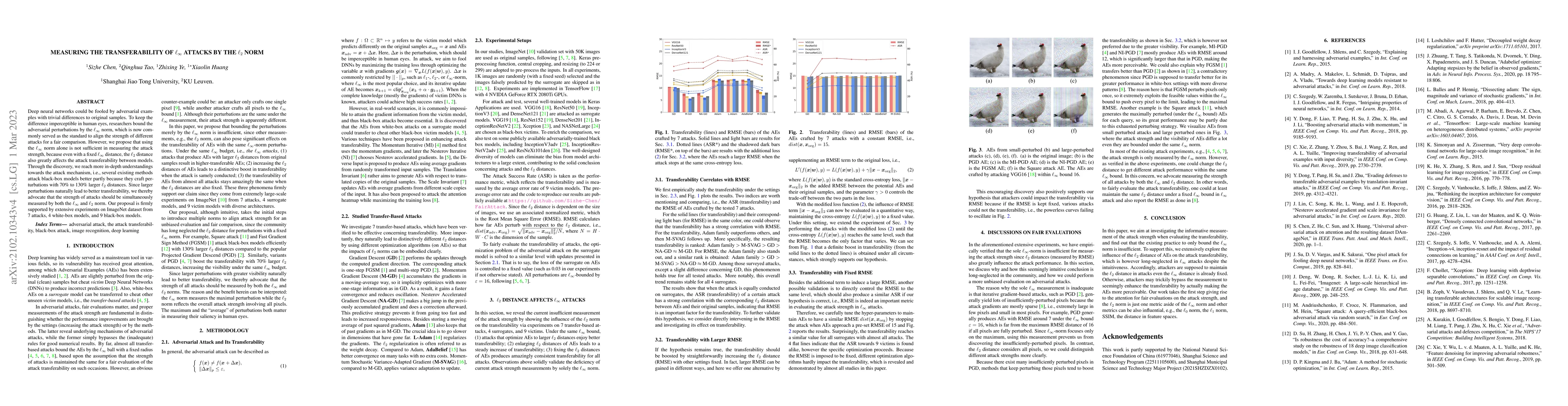 Thumbnail for Measuring the Transferability of $\ell_\infty$ Attacks by the $\ell_2$
  Norm