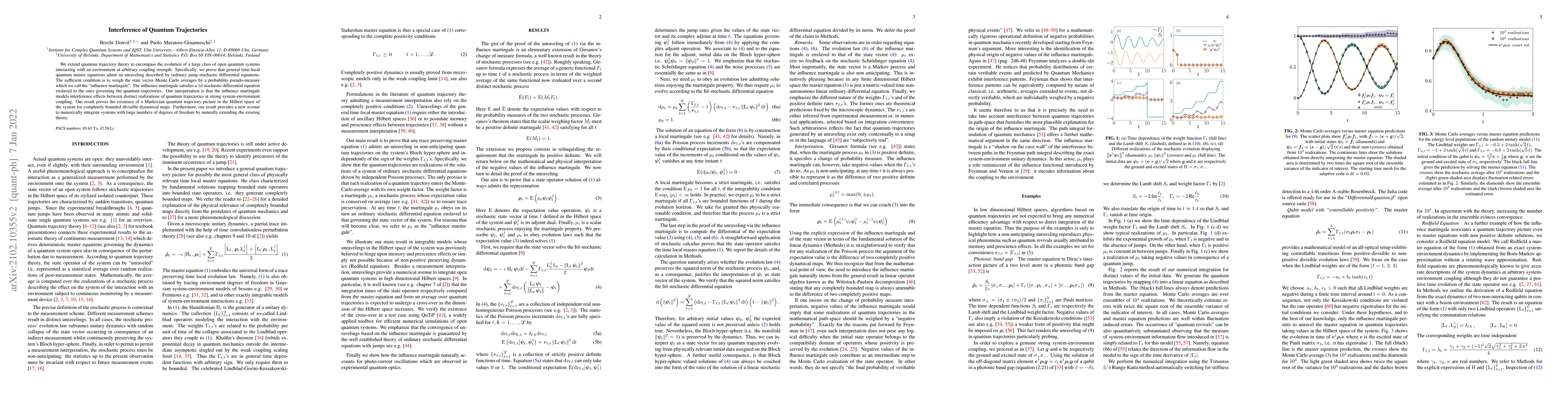 Thumbnail for Interference of Quantum Trajectories