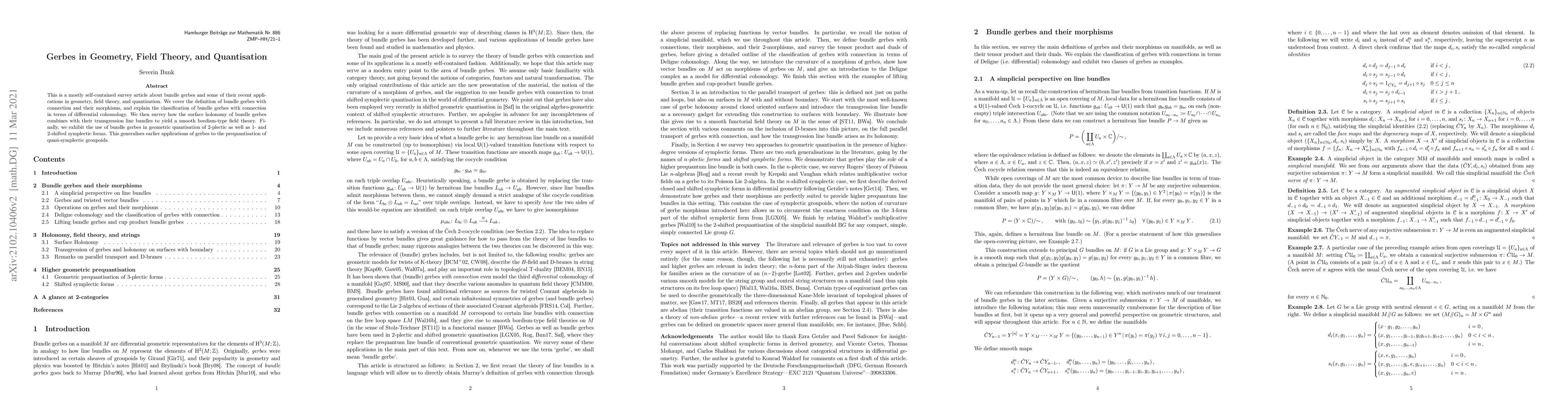 Thumbnail for Gerbes in Geometry, Field Theory, and Quantisation