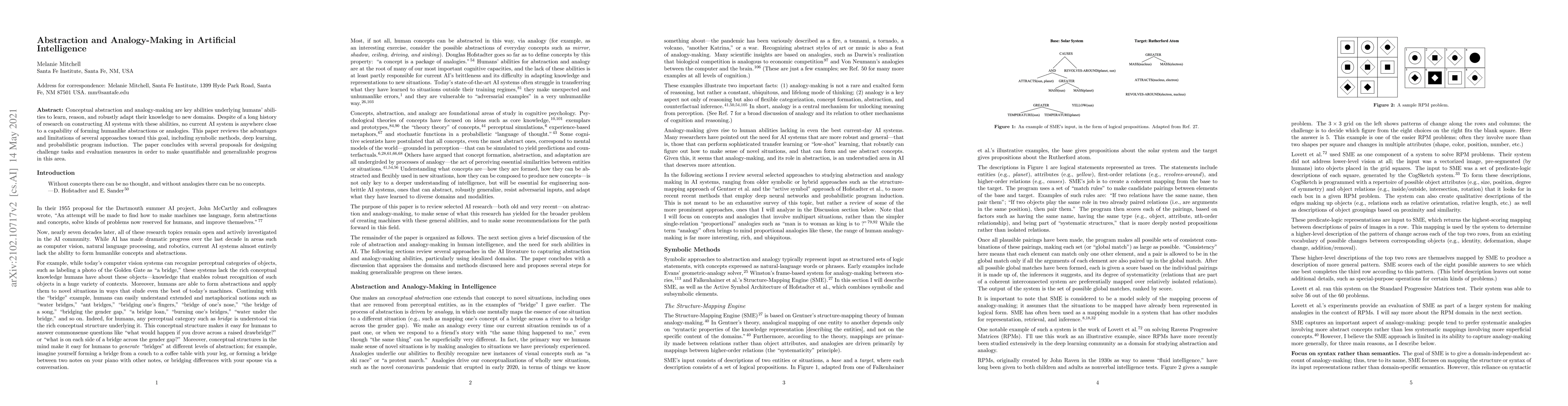 Thumbnail for Abstraction and Analogy-Making in Artificial Intelligence
