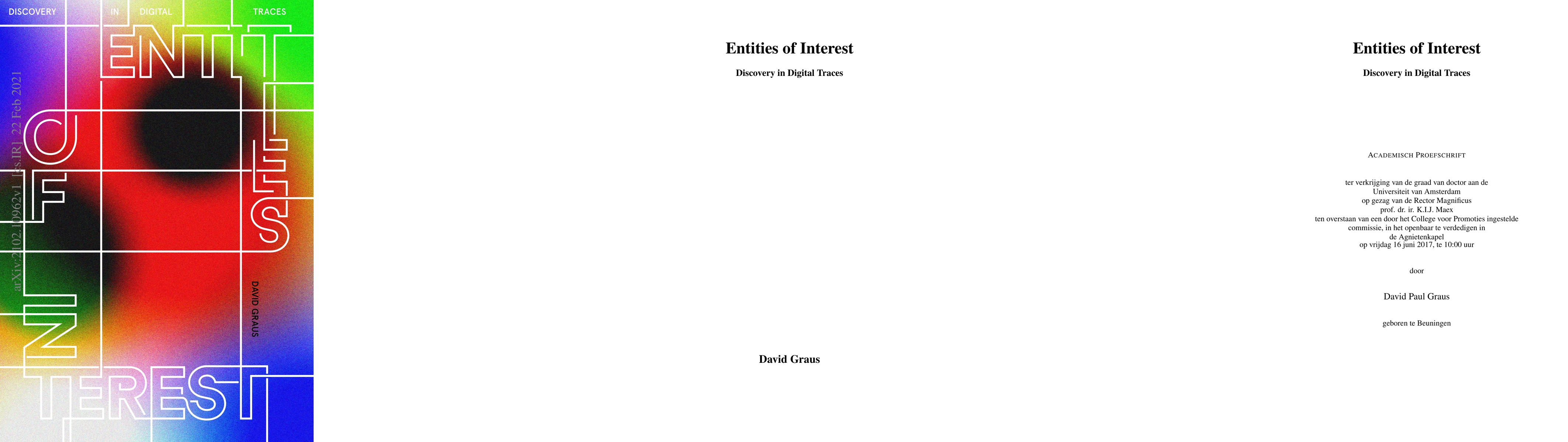 Thumbnail for Entities of Interest