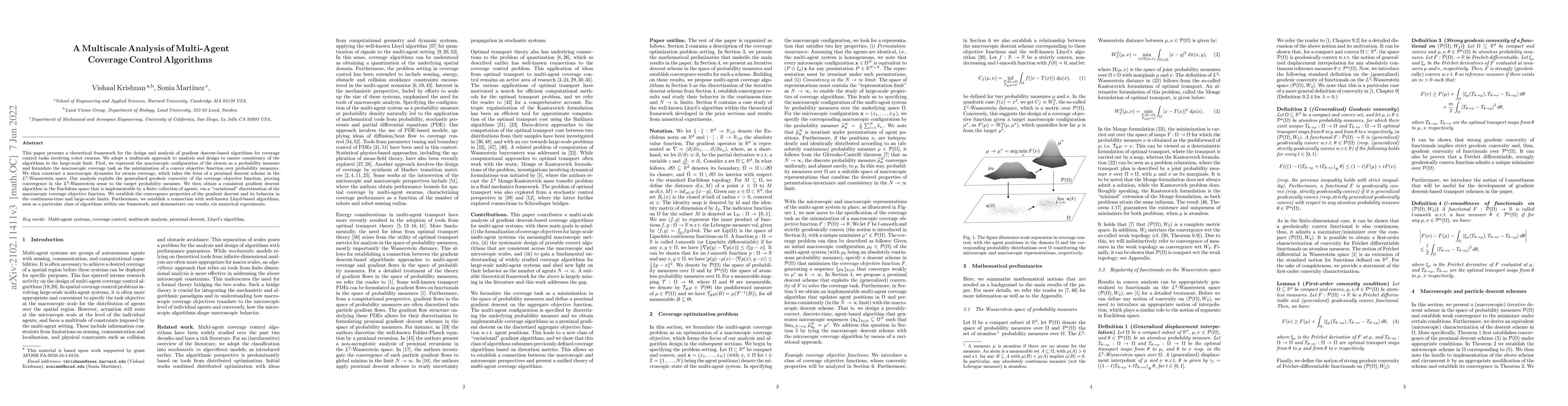 Thumbnail for A Multiscale Analysis of Multi-Agent Coverage Control Algorithms