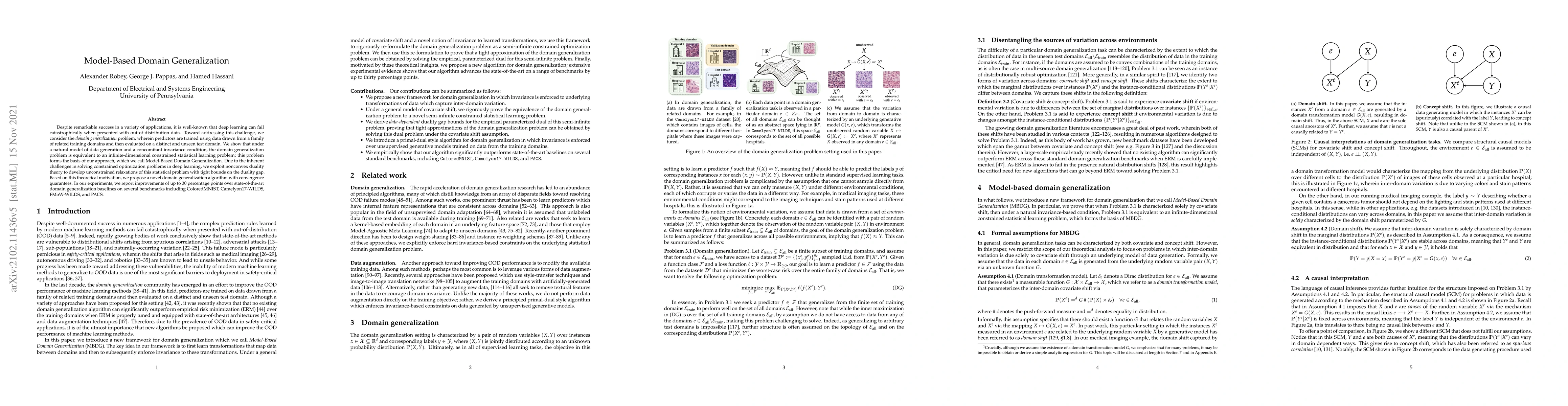 Thumbnail for Model-Based Domain Generalization