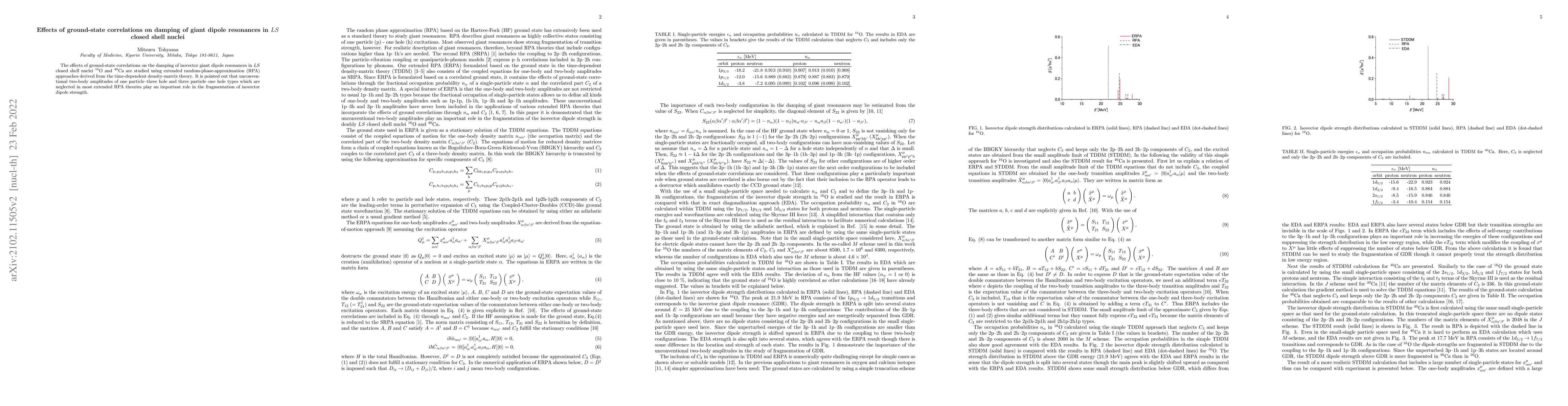 Thumbnail for Effects of ground-state correlations on damping of giant dipole
  resonaces in $LS$ closed shell nuclei