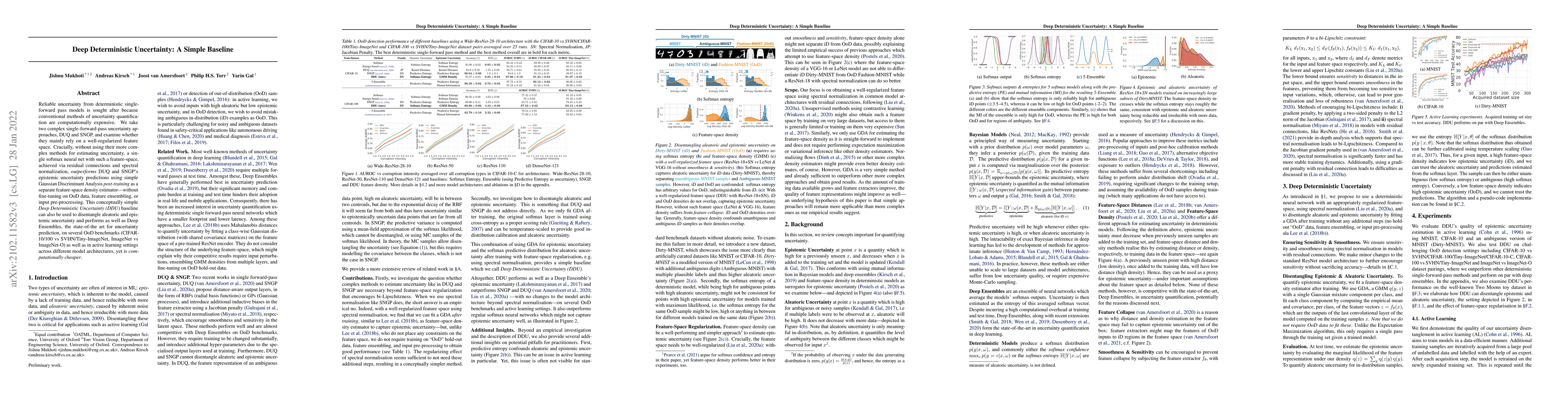Thumbnail for Deep Deterministic Uncertainty: A Simple Baseline