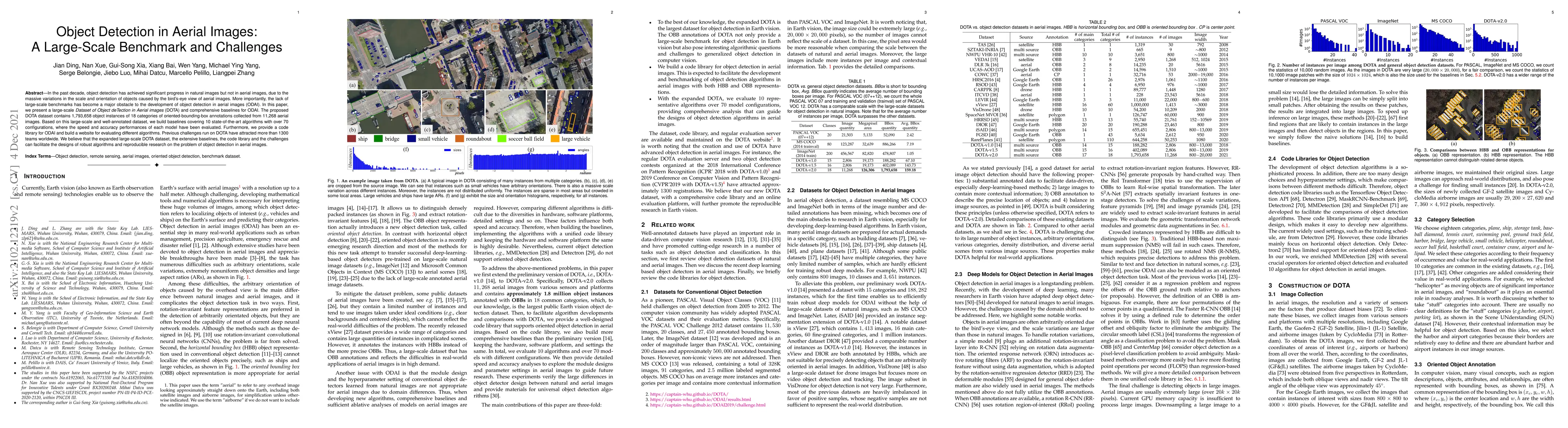 Thumbnail for Object Detection in Aerial Images: A Large-Scale Benchmark and
  Challenges
