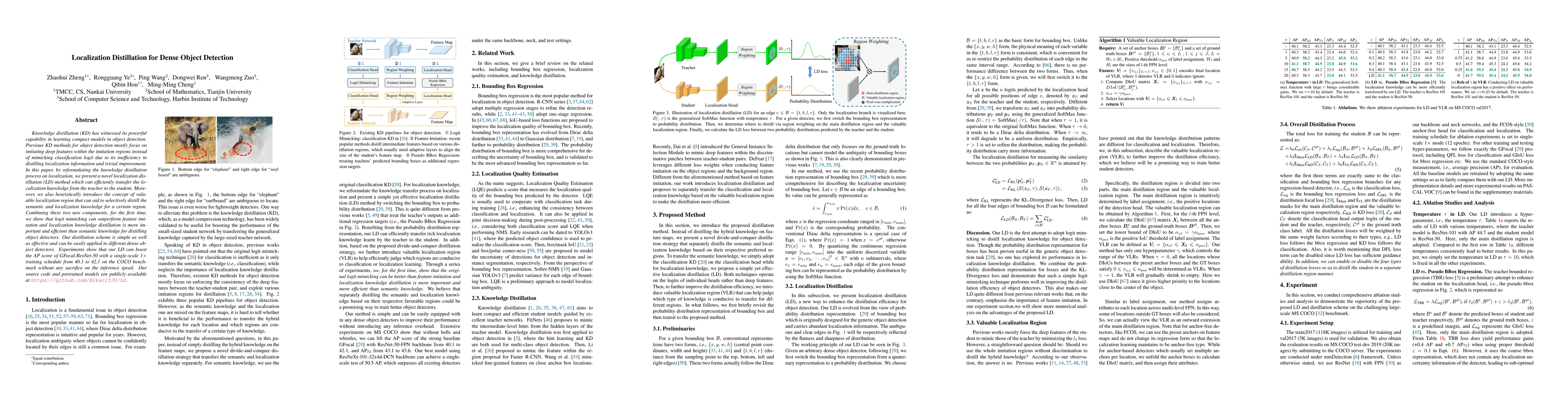 Thumbnail for Localization Distillation for Dense Object Detection