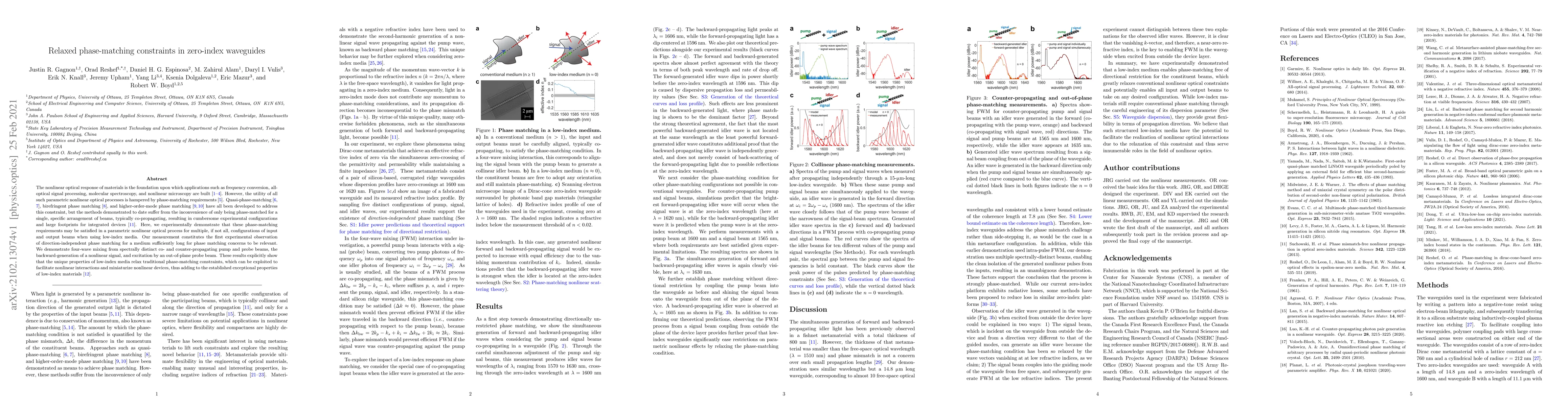 Thumbnail for Relaxed phase-matching constraints in zero-index waveguides