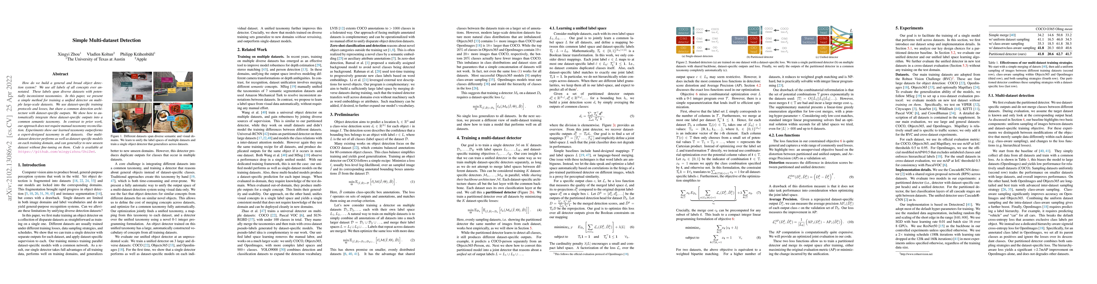 Thumbnail for Simple multi-dataset detection