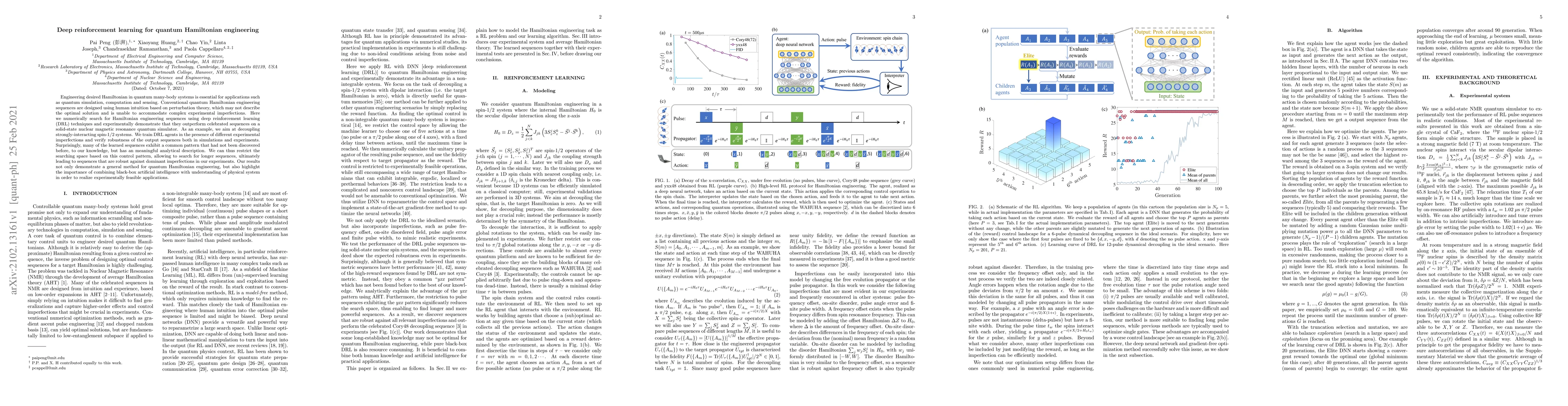 Thumbnail for Deep reinforcement learning for quantum Hamiltonian engineering